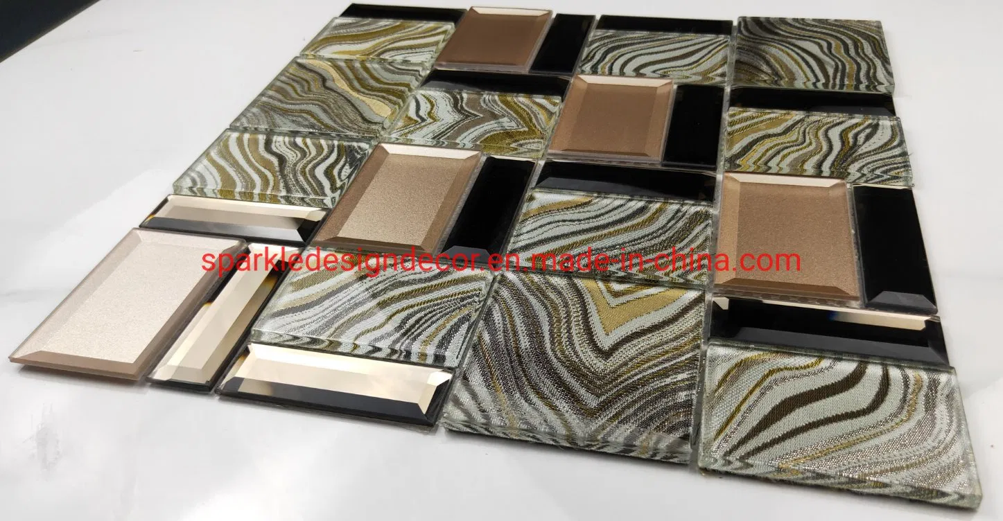 Китай индивидуальные поставки стеклянная плитка мозаика декоративная мозаика отличная цена стеклянная мозаика для гостиной